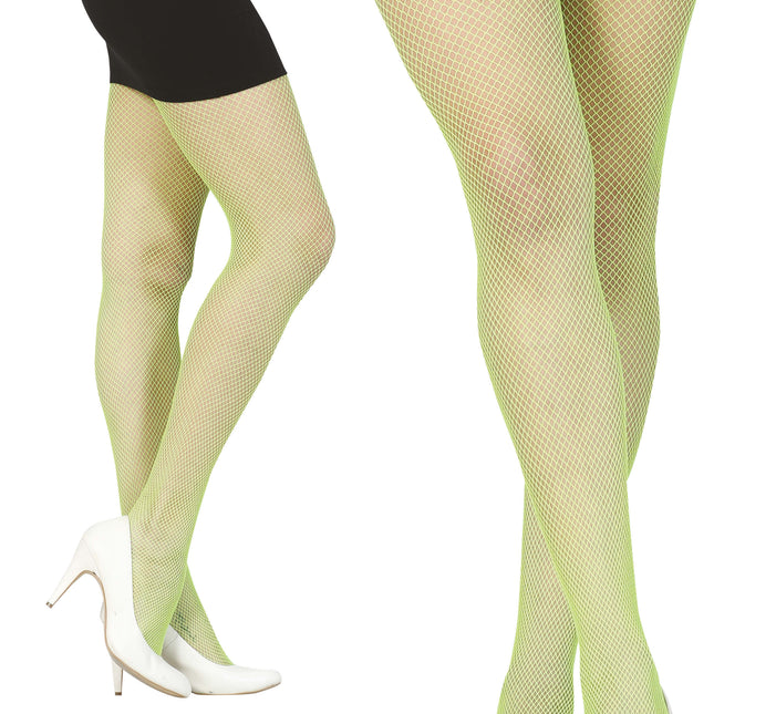 Collants vert fluo