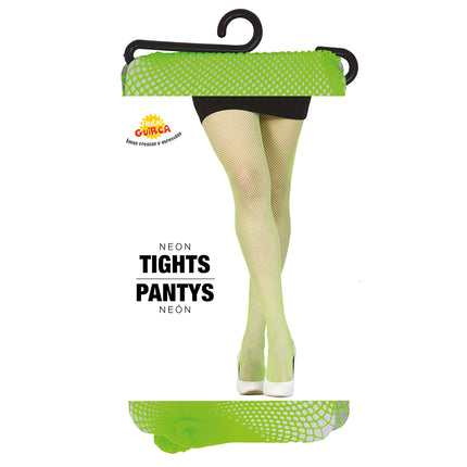 Collants vert fluo