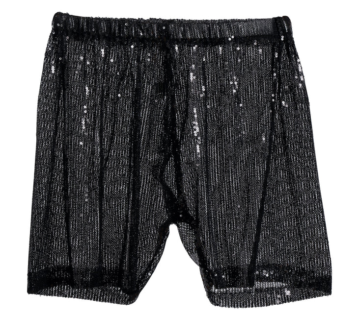 Pantalon noir à paillettes L