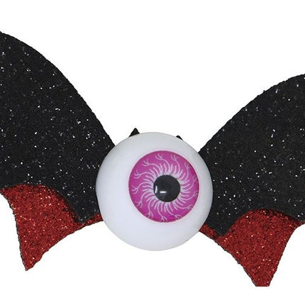 Pince à cheveux Halloween Chauve-souris 10cm 2pcs