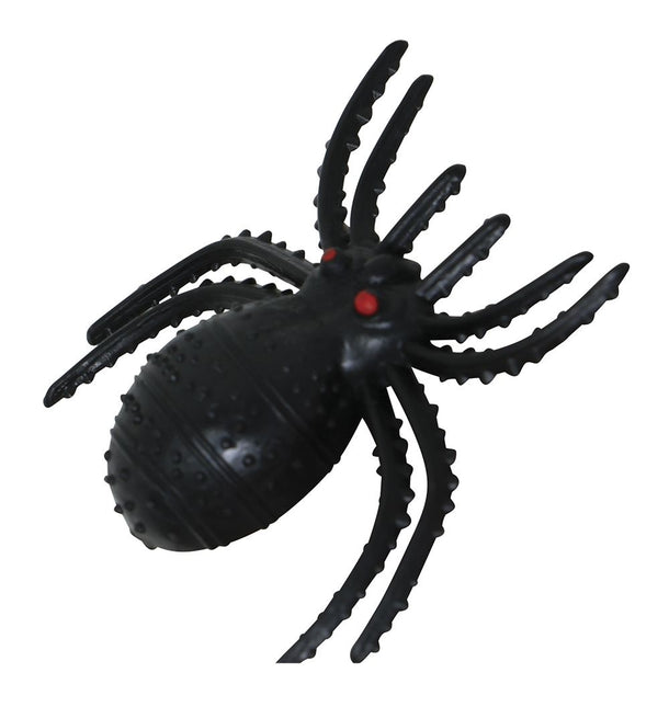 Pince à cheveux d'Halloween Fausse araignée 3cm 3pcs