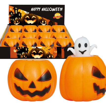 Cadeaux d'Halloween Potirons fantômes 5cm 12pcs