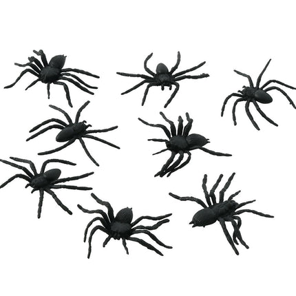 Fausses araignées 6cm 8pcs