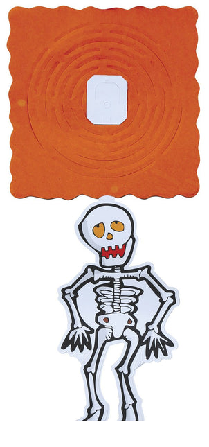 Guirlande d'Halloween Pendentifs squelettes 2m