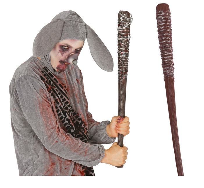 Halloween Chauve-souris de baseball barbelée 73cm