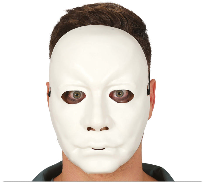 Masque d'Halloween blanc