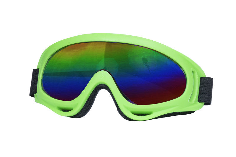 Lunettes de ski vertes