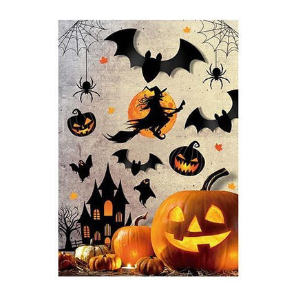 Décoration murale d'Halloween Sorcière 80cm