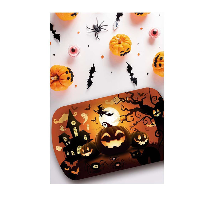 Plateau de service Halloween Citrouille 29cm