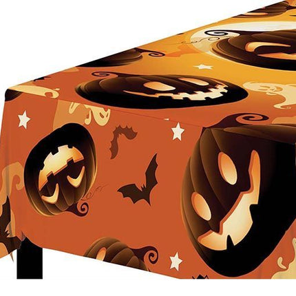 Nappe d'Halloween Citrouille 2.74m