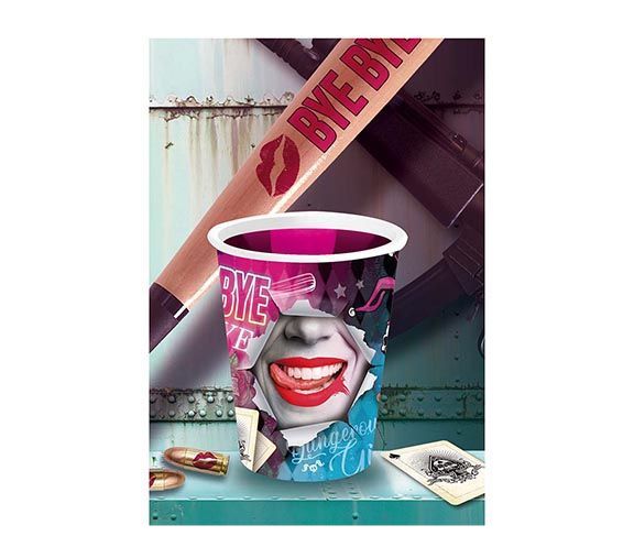 Suicide Squad tasses 240ml 6pcs