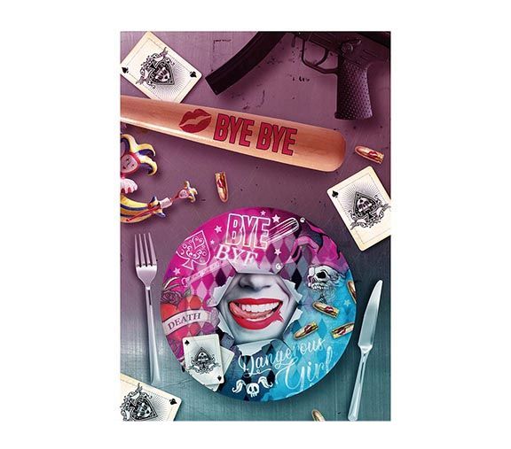 Suicide Squad assiettes 23cm 6pcs