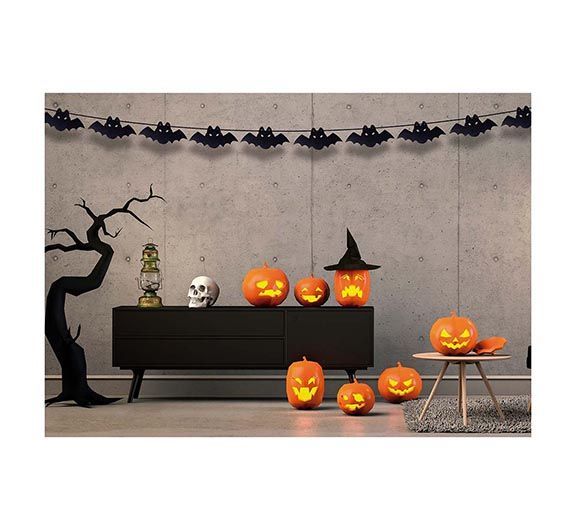 Guirlande Halloween Chauve-souris 3m