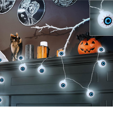 Guirlande lumineuse Halloween LED Eyes 1.3m