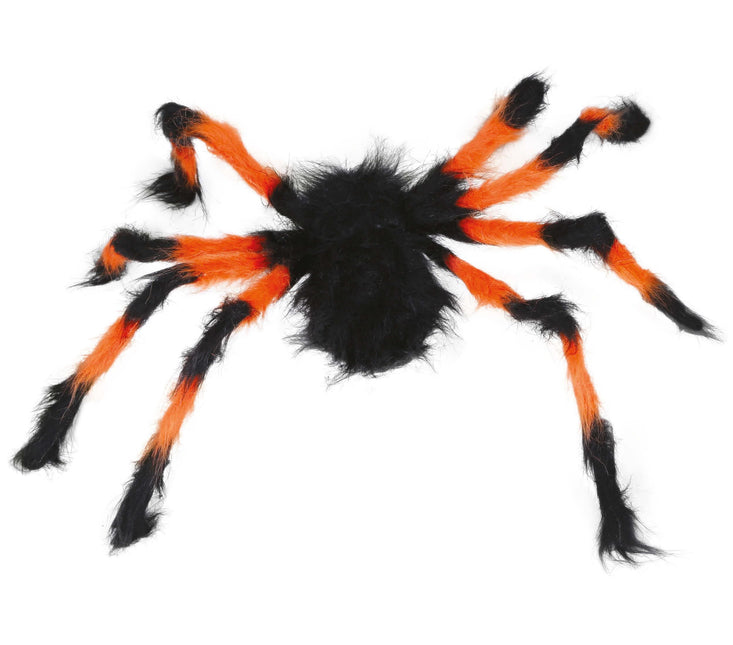 Fausse araignée noire orange 75cm