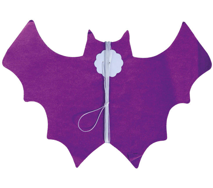 Guirlande d'Halloween Chauves-souris violettes 3m