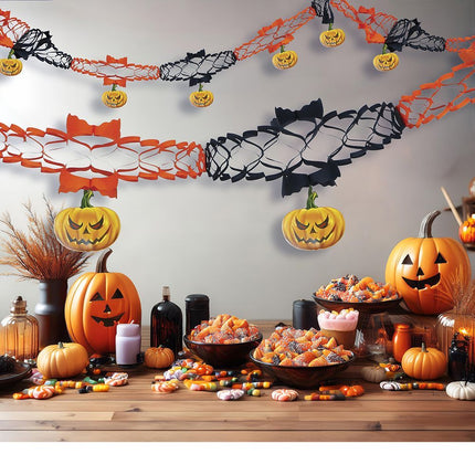 Guirlande Halloween Citrouilles 2m