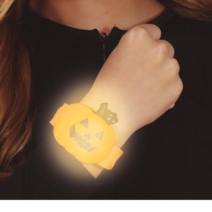 Bracelet Halloween Citrouille