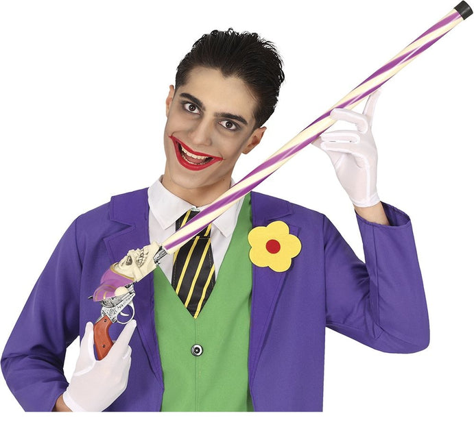 Bâton de marche Halloween Joker 90cm