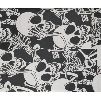 Nappe d'Halloween Crâne 1.77m