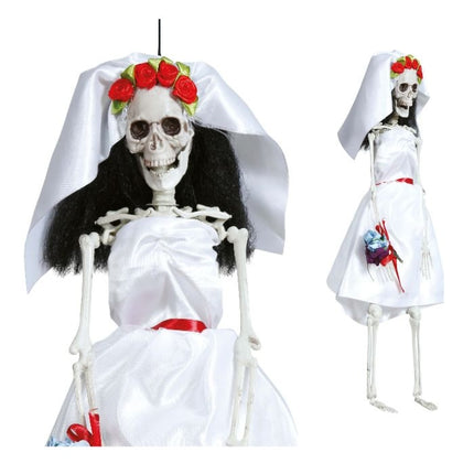 Décoration d'Halloween suspendue Bride 40cm