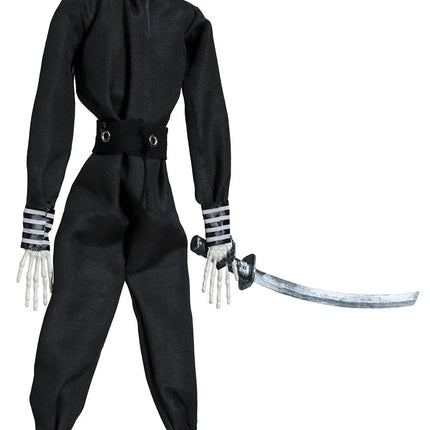 Poupée d'Halloween Ninja Squelette 45cm