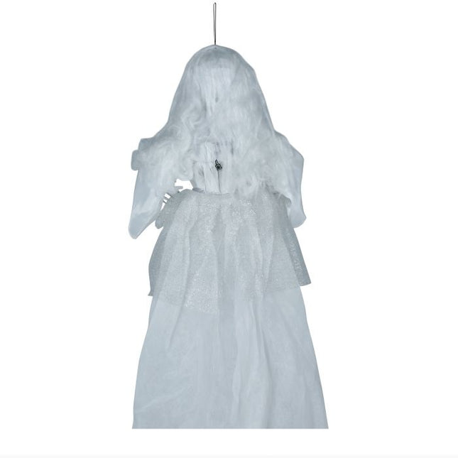 Halloween Doll Skeleton Bride With Light And Sound 90cm