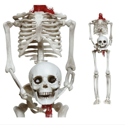 Décoration suspendue d'Halloween Squelette sans tête 37cm