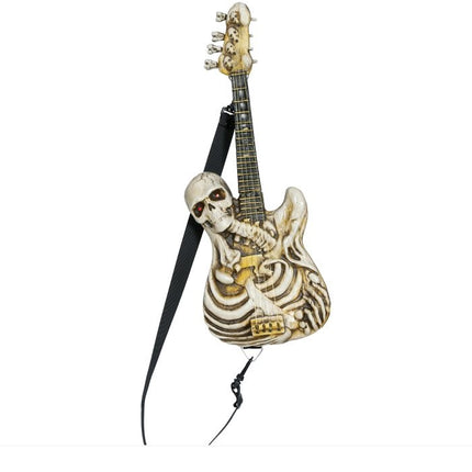 Halloween Faux squelette de guitare 58cm