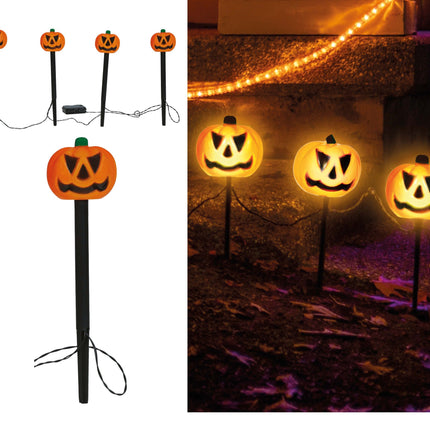 Halloween Lampe à piquer 33cm 4pcs