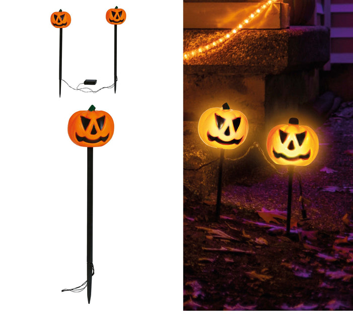 Lampe de piercing d'Halloween 2pcs