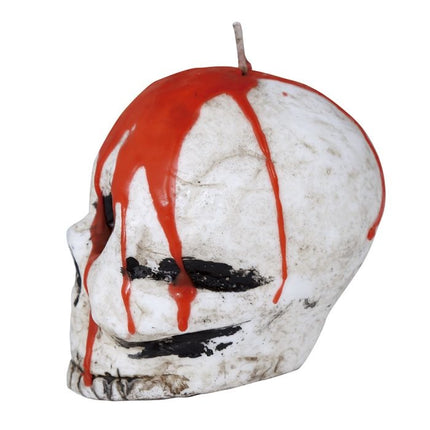 Bougie d'Halloween Bloody Skull 10cm