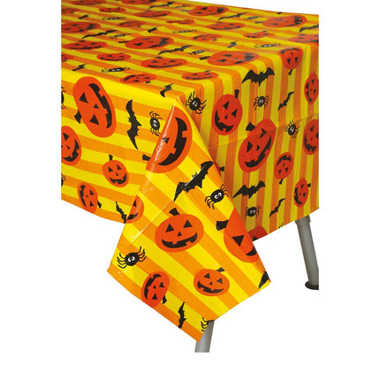 Nappe d'Halloween en forme de citrouille 2.74m