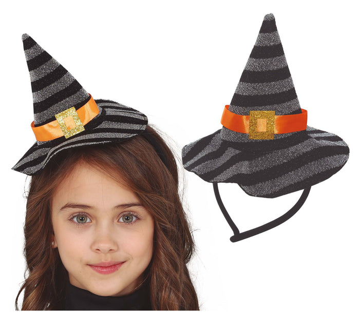 Tiare d'Halloween Chapeau de sorcière Enfant