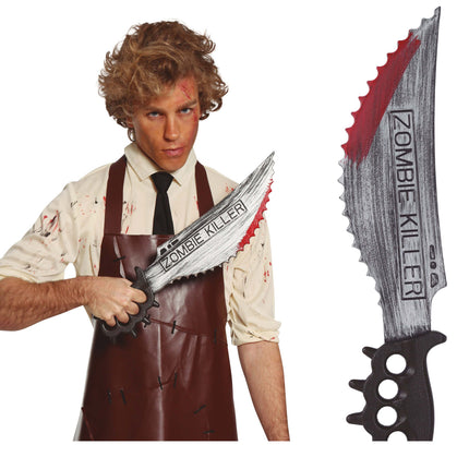 Halloween Zombie Killer Knife 50cm