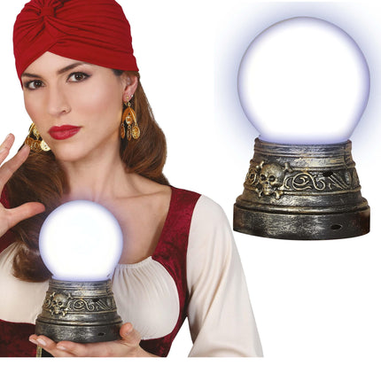 Halloween Soothsayer Ball Light 18cm