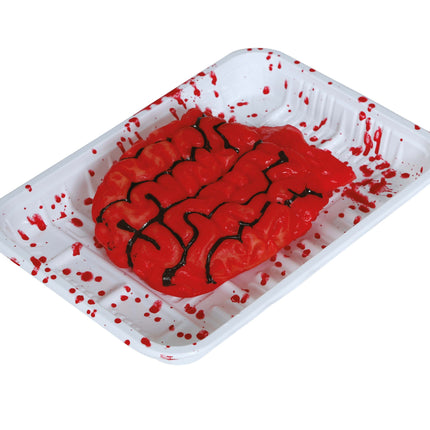 Plateau d'Halloween Cerveau 18cm