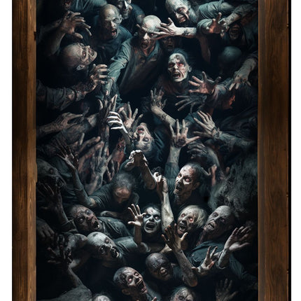 Autocollant Halloween Zombies 90cm