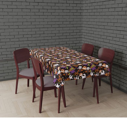 Nappe d'Halloween Monstres 2.74m