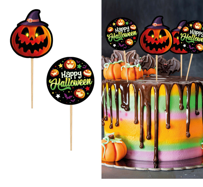 Décor de gâteau d'Halloween 6cm 12pcs