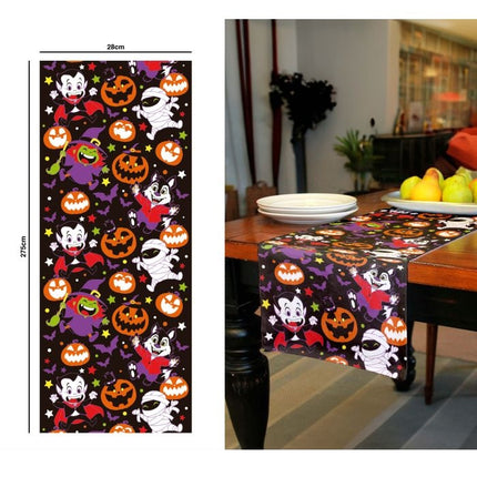 Chemin de table Halloween Monsters 2.75m