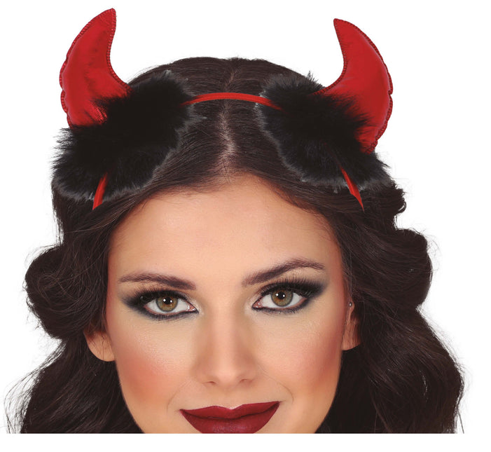 Bandeau d'Halloween Cornes du diable