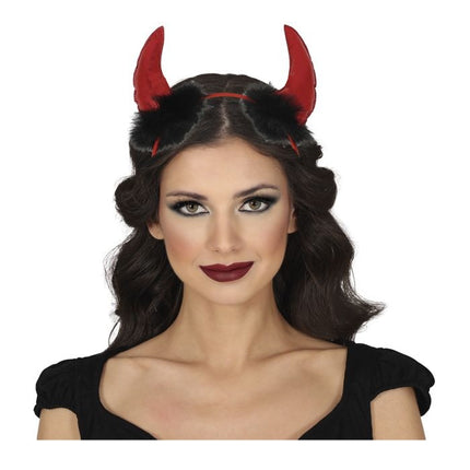 Bandeau d'Halloween Cornes du diable