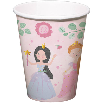 Gobelets - Pretty Princess - 250 ml - 8 pièces