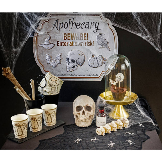 Plaque de porte Halloween Apothicaire 50cm