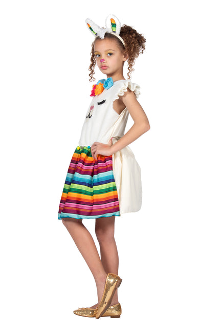 Robe colorée fille Alpaga