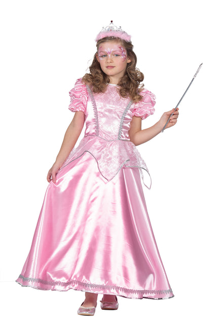 Robe de princesse fille rose