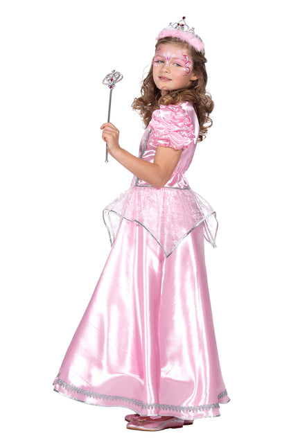 Robe de princesse fille rose