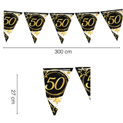 Papier des 50 ans de Garland 3m