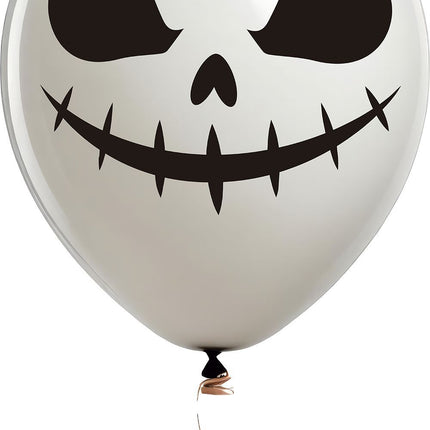 Halloween Ballons White Spirit 30cm 10pcs